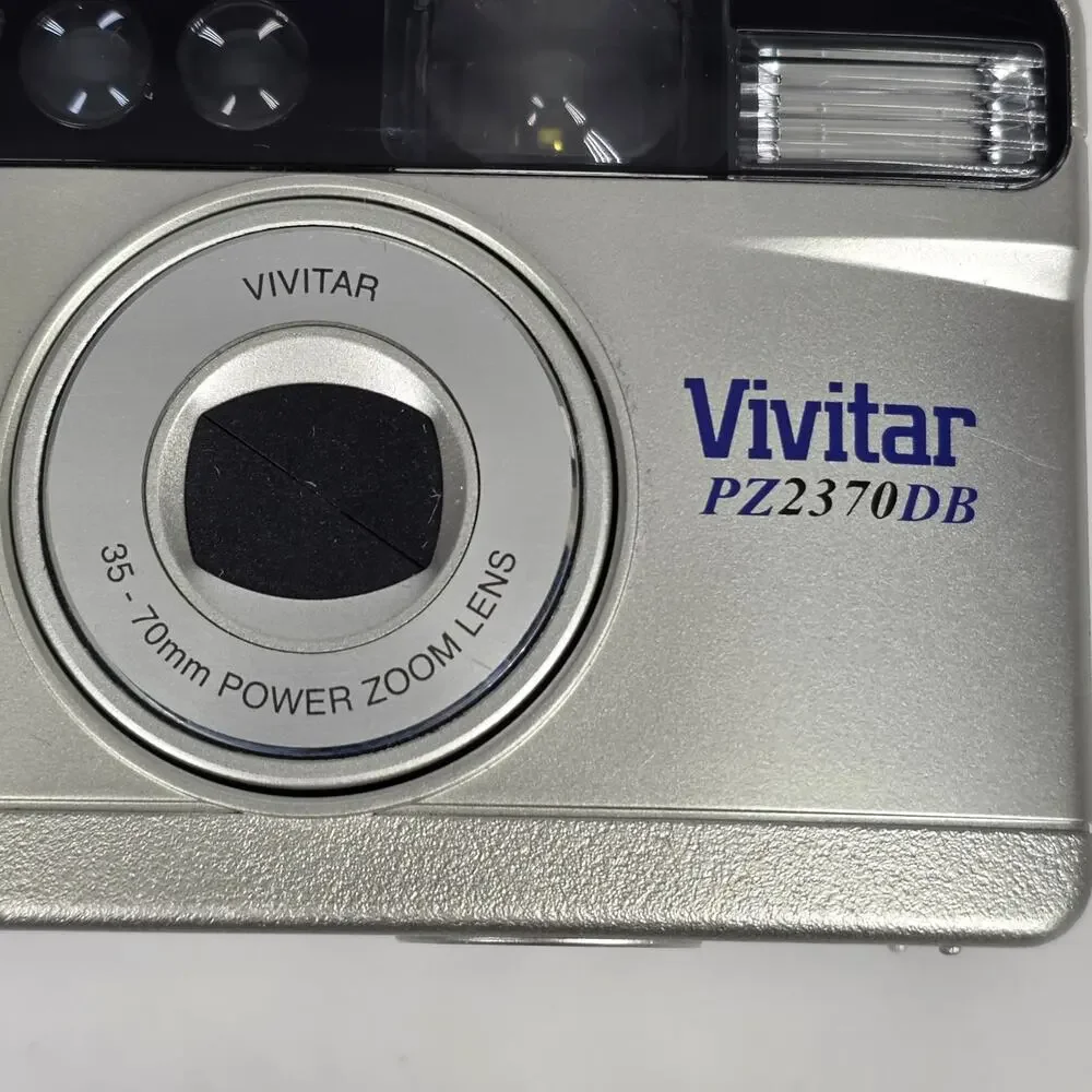 VIVITAR PZ3170DB 35MM VINTAGE POWER ZOOM POINT‑AND‑SHOOT CAMERA – TESTED WORKING